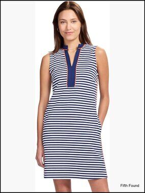 V-Neck Sleeveless Athletic Dress, Medium Weight, Fitted, Above Knee